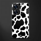 cow fur back phone cover | glass case for realme c55