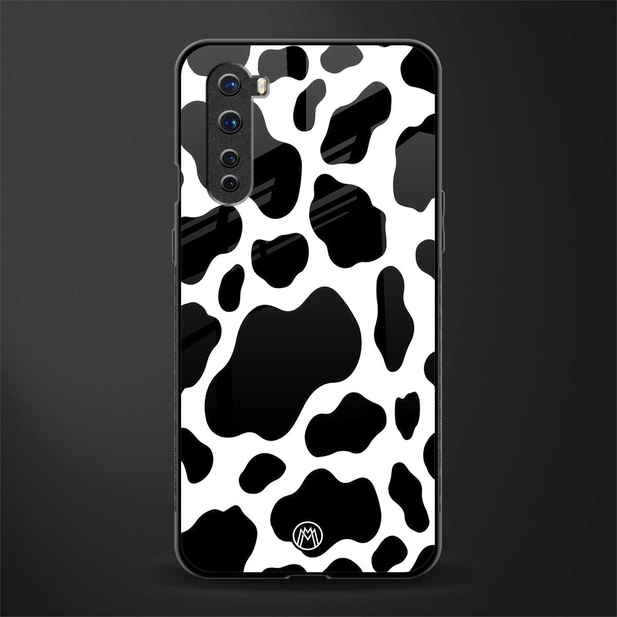 cow fur glass case for oneplus nord ac2001 image