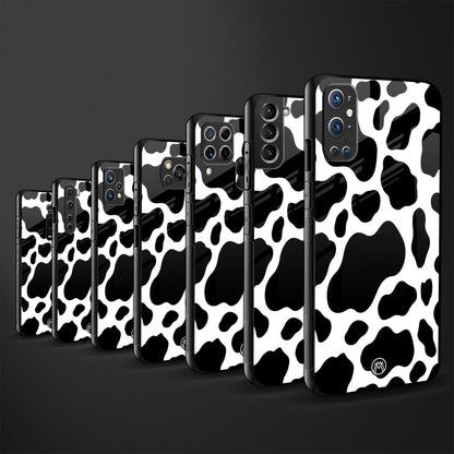 cow fur glass case for samsung galaxy m52 5g image-3