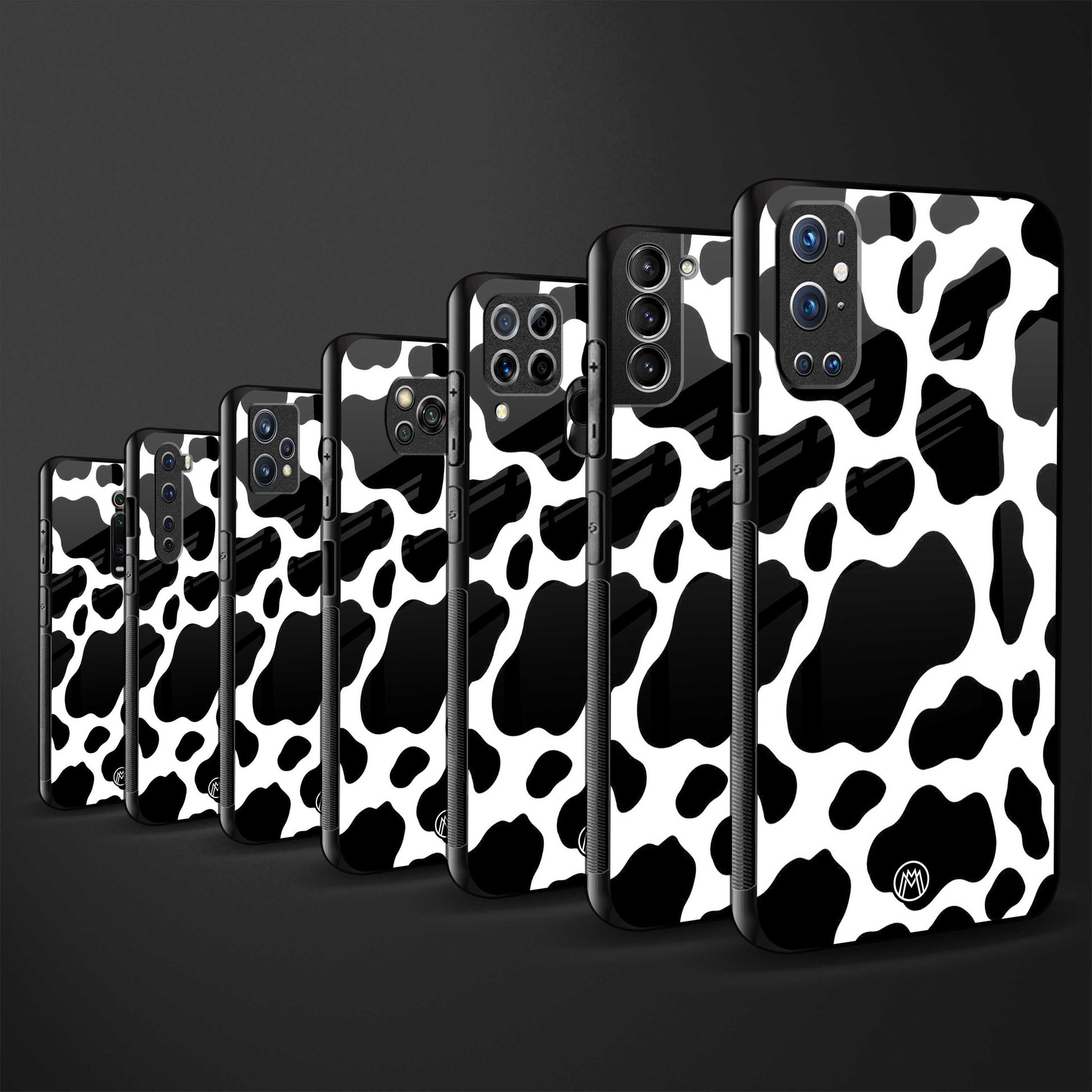 cow fur back phone cover | glass case for samsung galaxy a14 5g