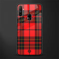 cozy red sweater glass case for realme narzo 10a image
