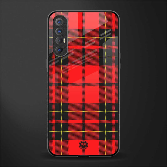 cozy red sweater glass case for oppo reno 3 pro image
