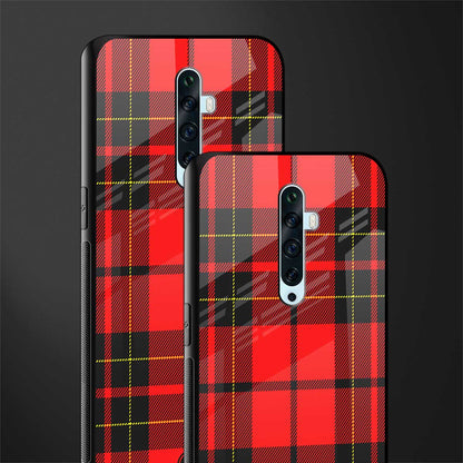 cozy red sweater glass case for oppo reno 2z image-2