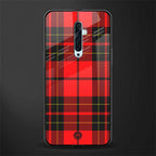 cozy red sweater glass case for oppo reno 2f image