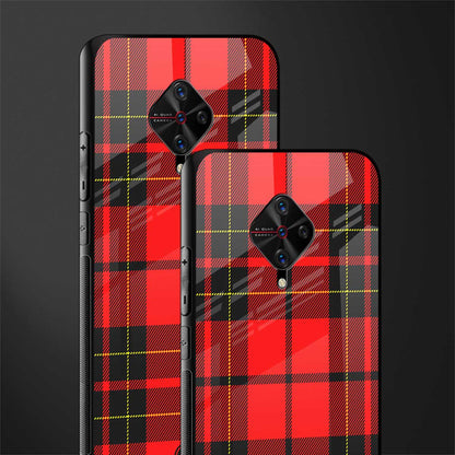 cozy red sweater glass case for vivo s1 pro image-2