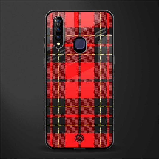 cozy red sweater glass case for vivo z1 pro image
