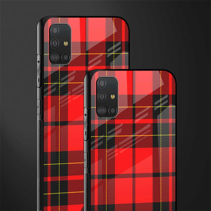 cozy red sweater glass case for samsung galaxy a51 image-2