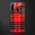 cozy red sweater glass case for redmi note 8 image