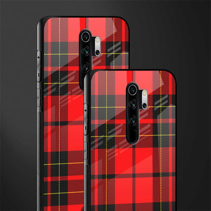 cozy red sweater glass case for redmi note 8 pro image-2