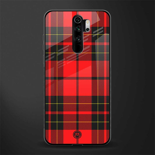 cozy red sweater glass case for redmi note 8 pro image