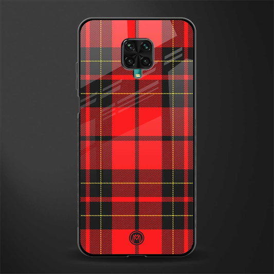cozy red sweater glass case for redmi note 9 pro max image
