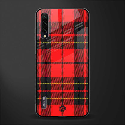 cozy red sweater glass case for mi a3 redmi a3 image