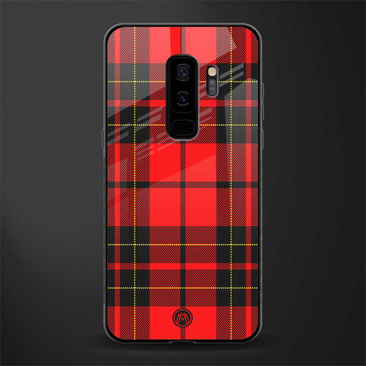 cozy red sweater glass case for samsung galaxy s9 plus image