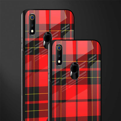 cozy red sweater glass case for realme 3 pro image-2