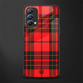 cozy red sweater glass case for oppo f19 image