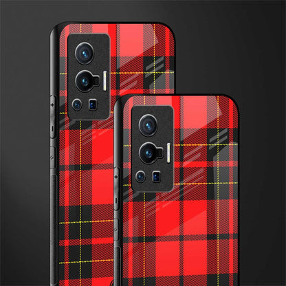 cozy red sweater glass case for vivo x70 pro image-2
