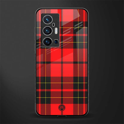 cozy red sweater glass case for vivo x70 pro plus image