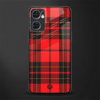 cozy red sweater glass case for oppo reno7 5g image