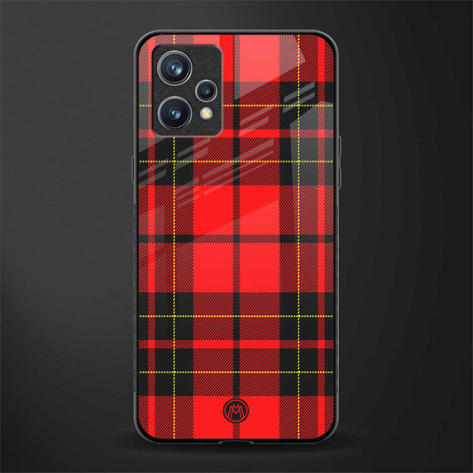 cozy red sweater glass case for realme 9 4g image
