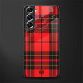 cozy red sweater glass case for samsung galaxy s21 fe 5g image