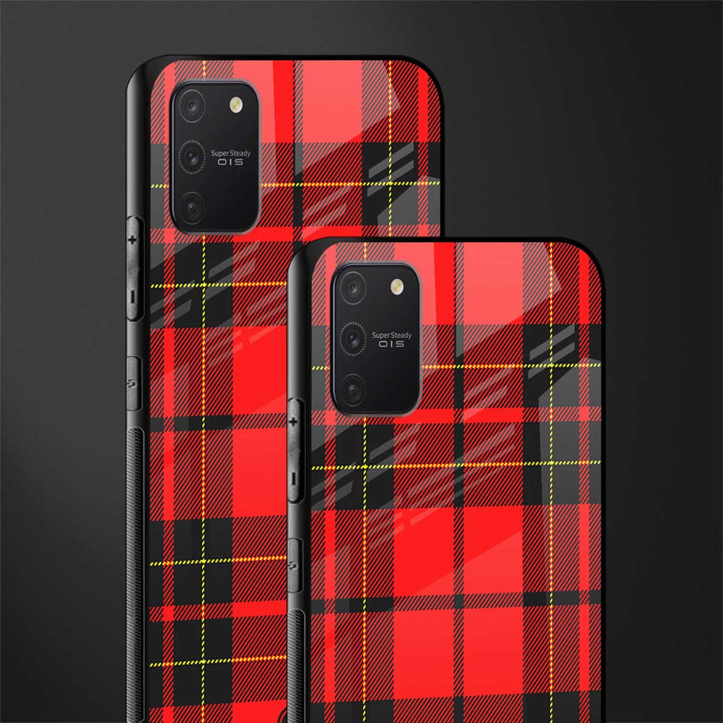 cozy red sweater glass case for samsung galaxy s10 lite image-2