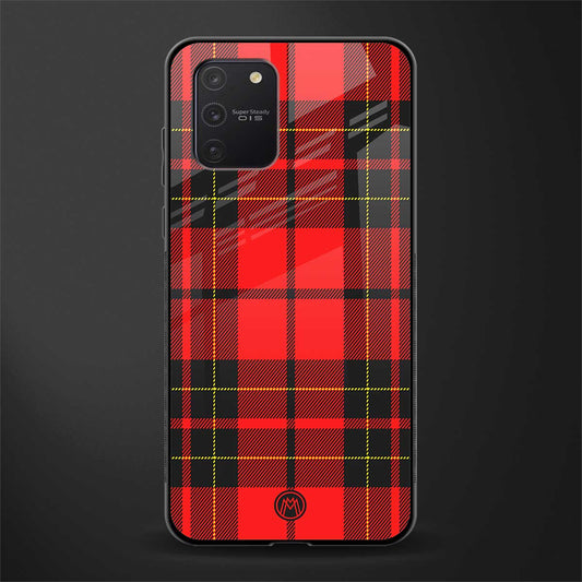 cozy red sweater glass case for samsung galaxy a91 image