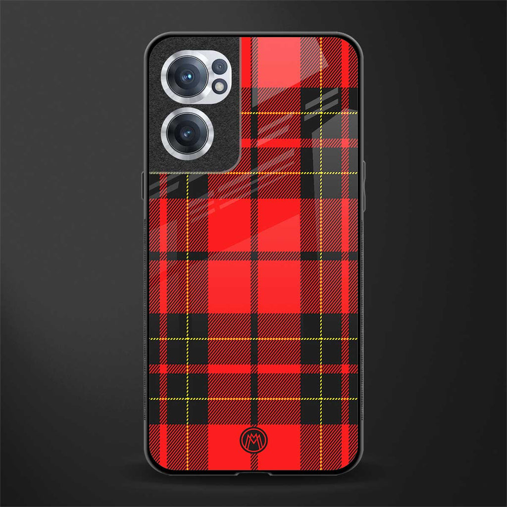 cozy red sweater glass case for oneplus nord ce 2 5g image
