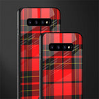 cozy red sweater glass case for samsung galaxy s10 image-2