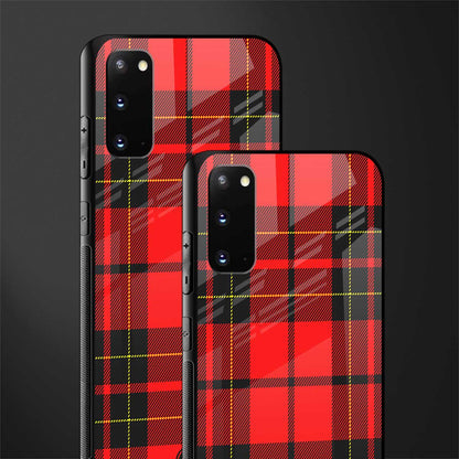 cozy red sweater glass case for samsung galaxy s20 image-2