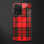 cozy red sweater glass case for samsung galaxy s20 ultra image