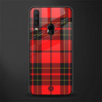 cozy red sweater glass case for vivo y12 image