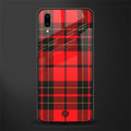 cozy red sweater glass case for vivo v11 pro image