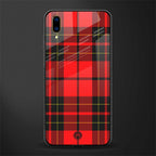 cozy red sweater glass case for vivo v11 pro image