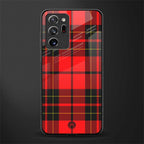 cozy red sweater glass case for samsung galaxy note 20 ultra 5g image