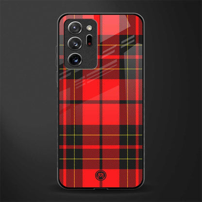 cozy red sweater glass case for samsung galaxy note 20 ultra 5g image