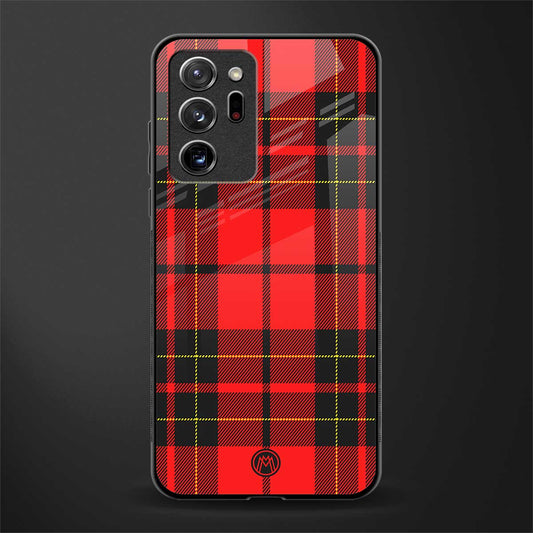 cozy red sweater glass case for samsung galaxy note 20 ultra 5g image