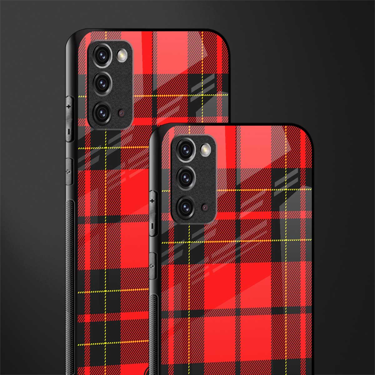 cozy red sweater glass case for samsung galaxy note 20 image-2