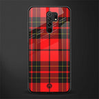 cozy red sweater glass case for redmi 9 prime image