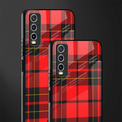cozy red sweater glass case for vivo y12g image-2
