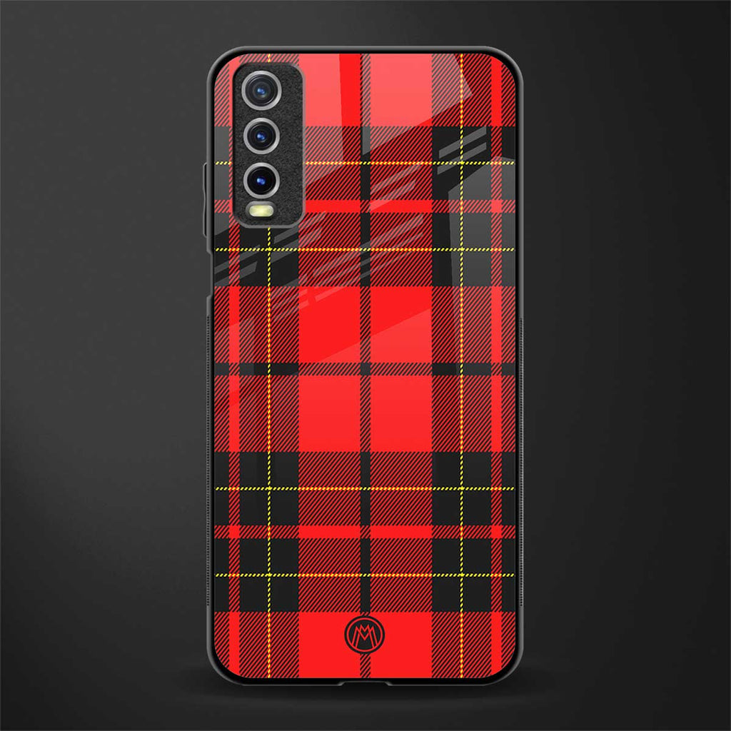 cozy red sweater glass case for vivo y20i vivo y20t image
