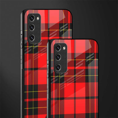 cozy red sweater glass case for samsung galaxy s20 fe image-2