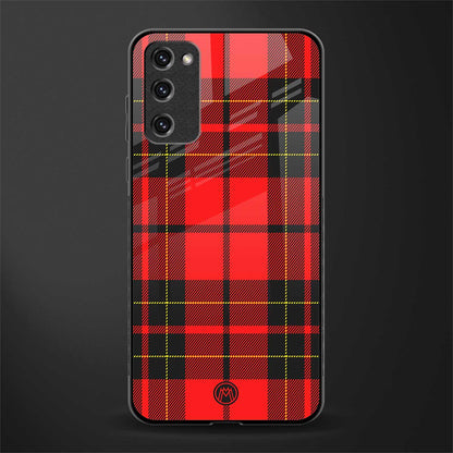 cozy red sweater glass case for samsung galaxy s20 fe image