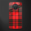 cozy red sweater glass case for mi 10i image