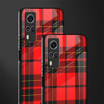 cozy red sweater glass case for vivo y53s image-2