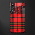 cozy red sweater glass case for vivo y53s image