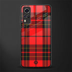cozy red sweater glass case for vivo y51 image