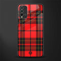 cozy red sweater glass case for redmi 9 power image