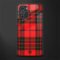 cozy red sweater glass case for redmi note 10 image