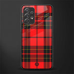 cozy red sweater glass case for samsung galaxy a72 image