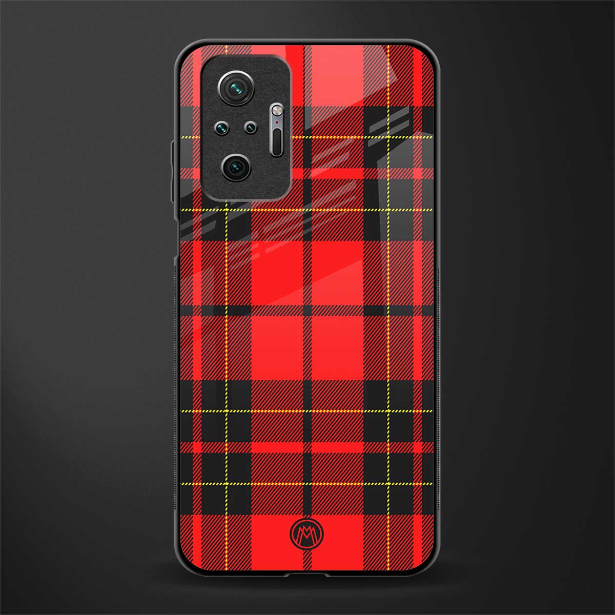 cozy red sweater glass case for redmi note 10 pro max image